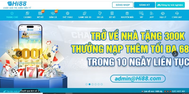 hướng dẫn đăng ký và đăng nhập trang chỉ hi88